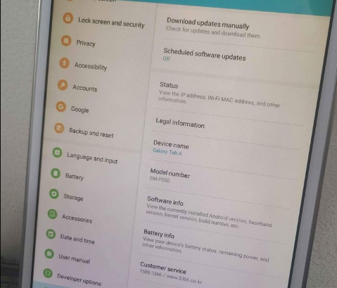 Samsung Galaxy Tab A 10.1 Display For Sale