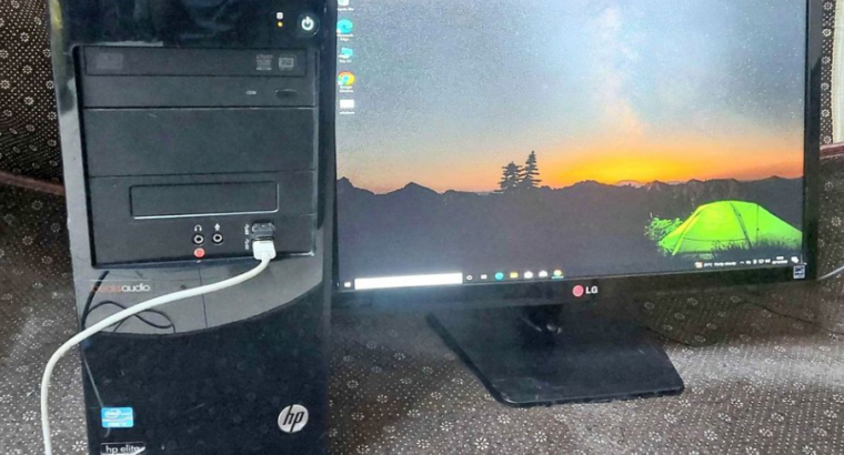 Complete set of HP desktop computer Core I7 HDD 1T