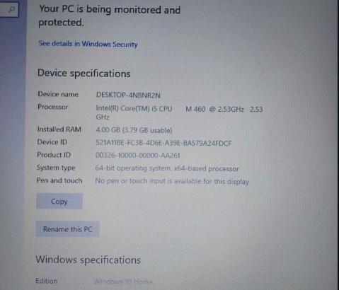 HP laptop probook Core- i5, 2.5Ghz For Sale