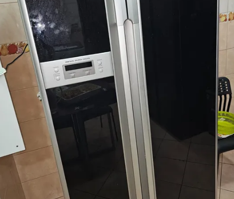 Hitachi refrigerator 2 doors side by side for sale