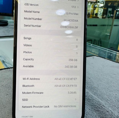 IPhone 13 Pro Max For Sale