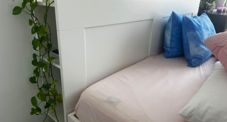 Kingsize bed “Brimnes” Ikea For Sale