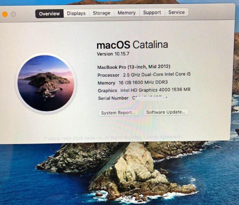 MacBook Pro 2012 With Complete Box And All Accesso