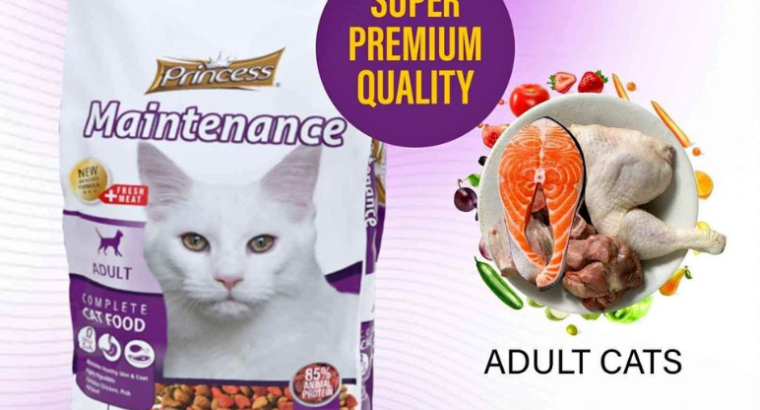 Princess Maintenance Dry Cat Food For Sale