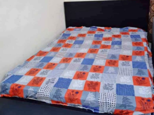 Queen size bed with mattress for sale