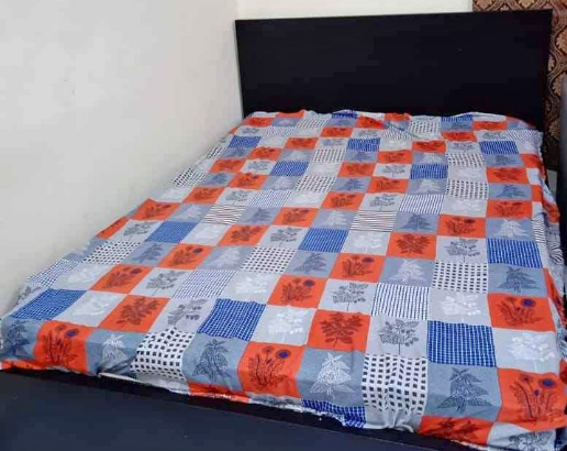 Queen size bed with mattress for sale