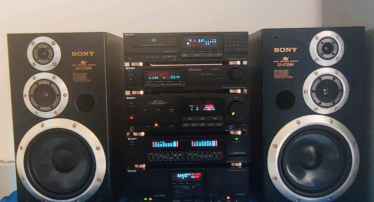 SONY HIFI MUSIC SYSTEM For Sale