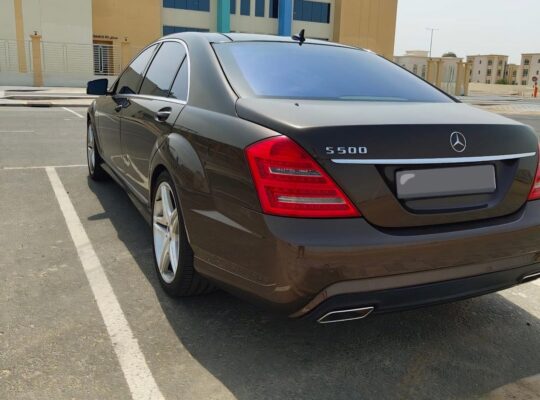 Mercedes S500 full option 2011 Gcc for sale