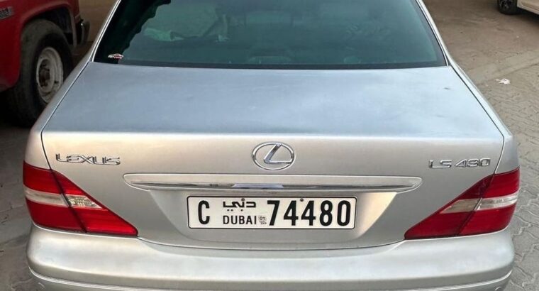 Lexus LS430 full option 2004 usa imported