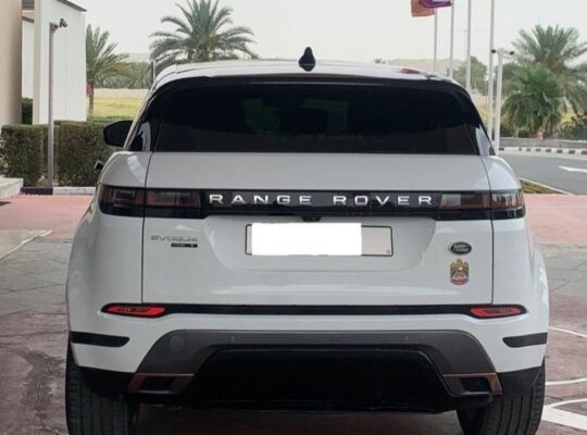 Range Rover Evoque 2020 in good condition for sal