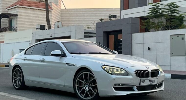 BMW 640i full option 2013 Gcc for sale