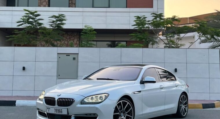 BMW 640i full option 2013 Gcc for sale