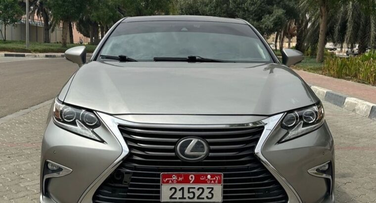 Lexus Es350 full option 2016 usa imported for sa