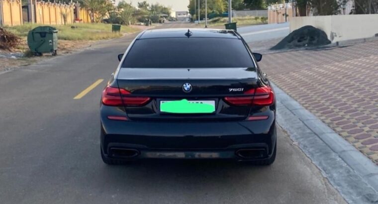 BMW 750LI M sport 2017 USA imported for sale