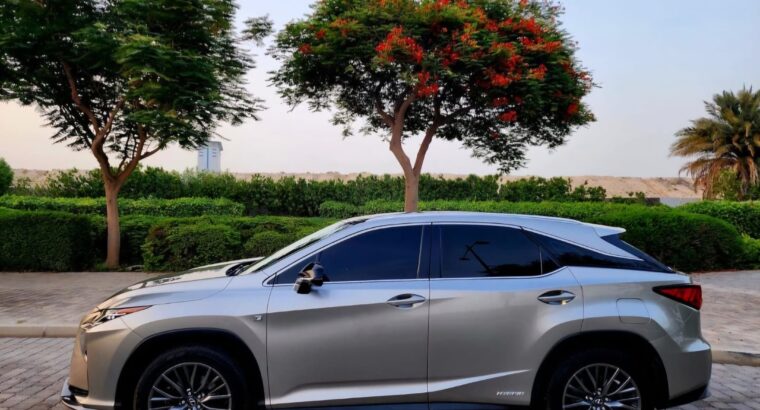 Lexus RX450H full option 2017 Gcc for sale