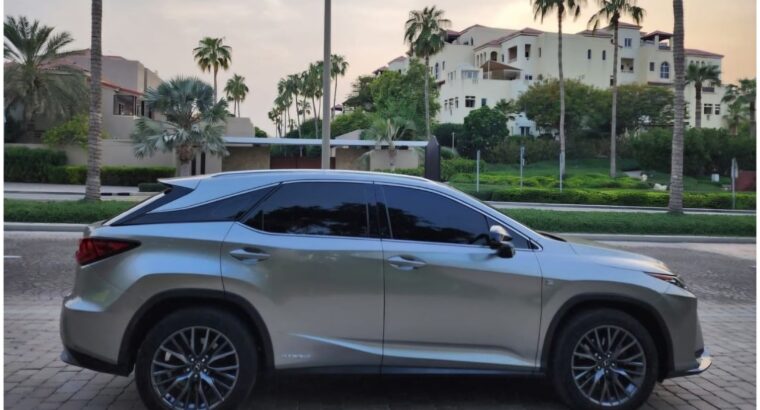 Lexus RX450H full option 2017 Gcc for sale