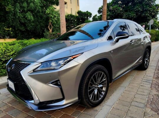 Lexus RX450H full option 2017 Gcc for sale