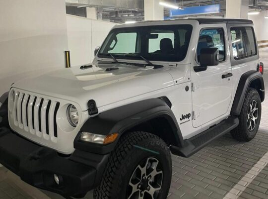 Jeep wrangler sport+ full option 2023 0km