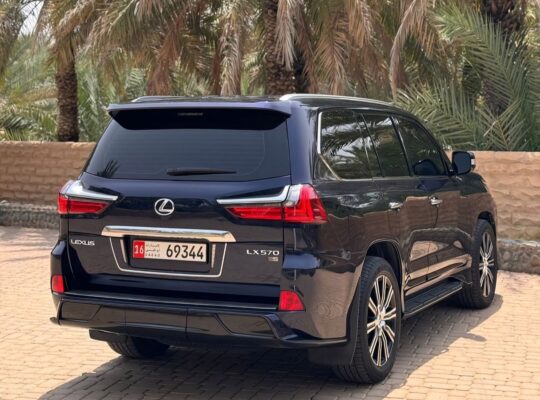 Lexus LX570 S 2018 Gcc full option for sale