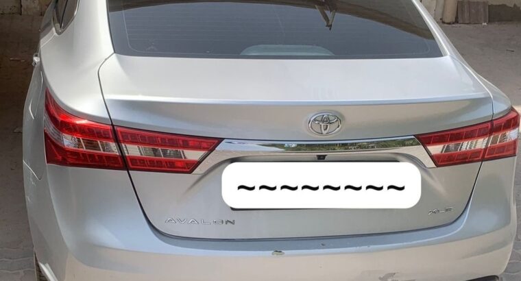 Toyota Avalon XLE 2013 USA imported in good condi