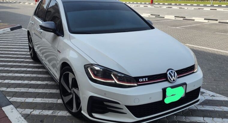 Volkswagen Golf GTI 2018 Gcc in good condition