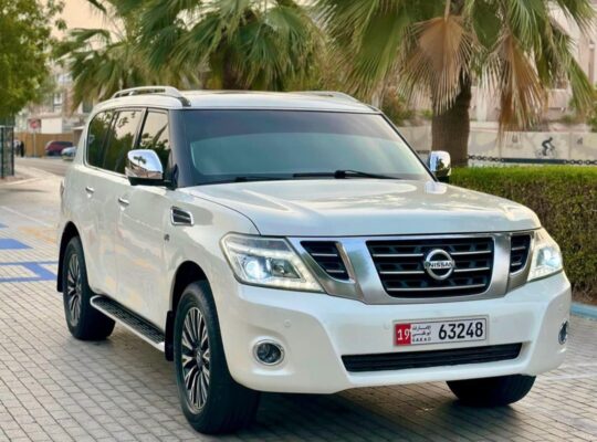 Nissan patrol platinum 2015 in good condition