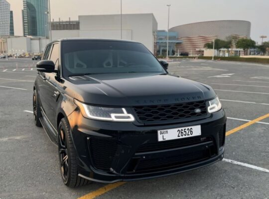 Range Rover sport SVR 2016 Gcc for sale