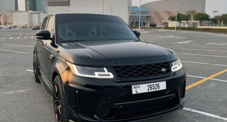 Range Rover sport SVR 2016 Gcc for sale