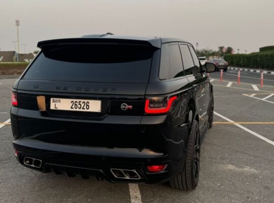 Range Rover sport SVR 2016 Gcc for sale