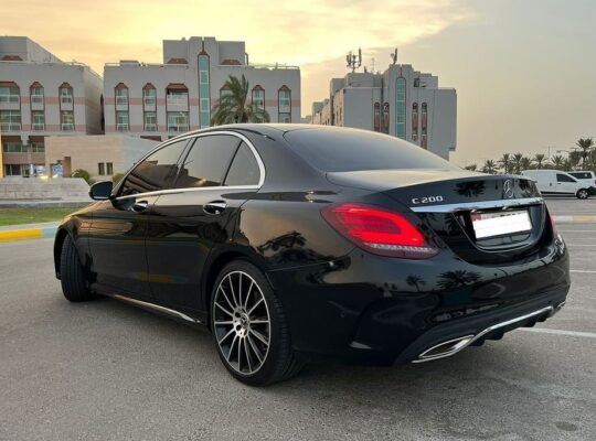 Mercedes C200 full option 2019 Gcc for sale