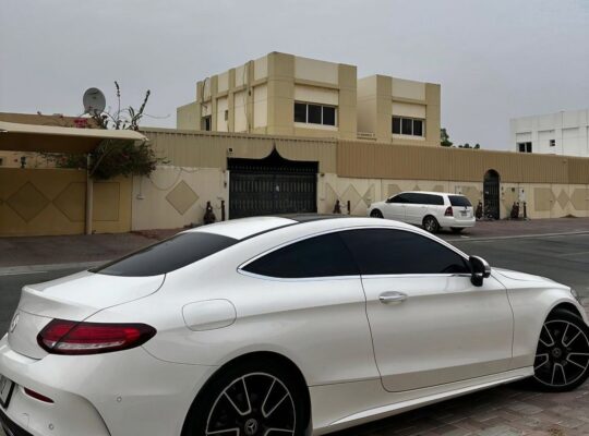 Mercedes C200 coupe full option 2019 Gcc for sale