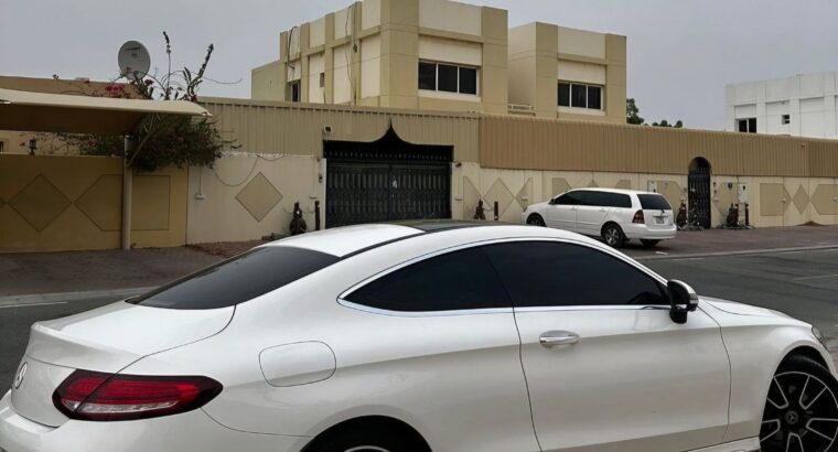 Mercedes C200 coupe full option 2019 Gcc for sale