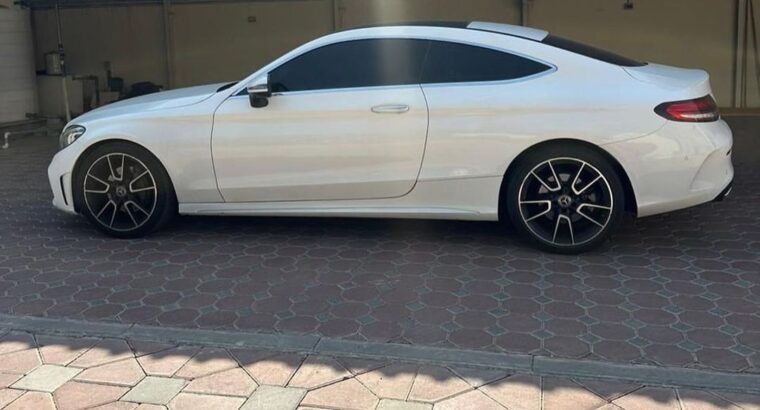 Mercedes C200 coupe full option 2019 Gcc for sale