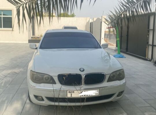 BMW 740 LI fully loaded 2007 Gcc