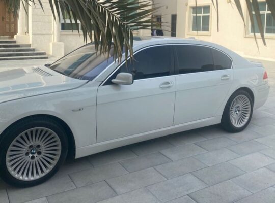 BMW 740 LI fully loaded 2007 Gcc