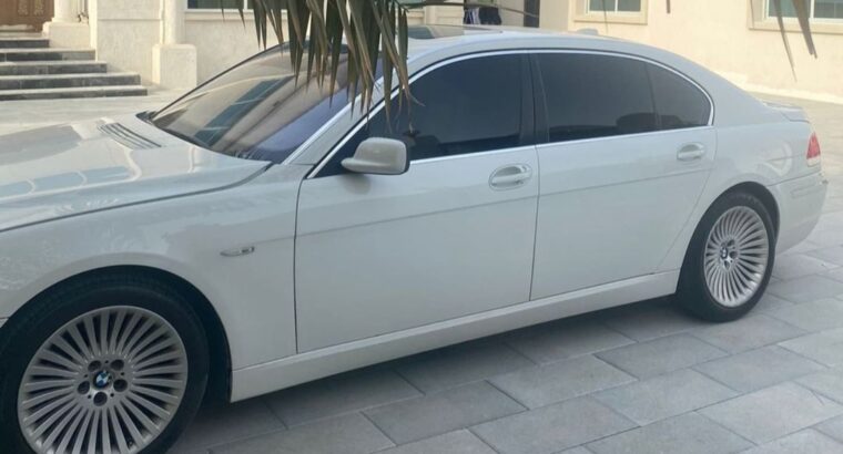 BMW 740 LI fully loaded 2007 Gcc