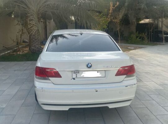 BMW 740 LI fully loaded 2007 Gcc