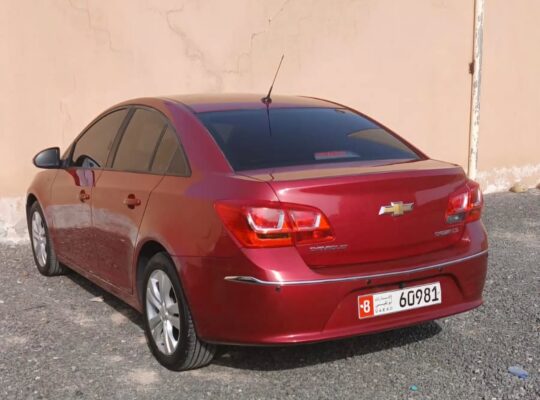 Chevrolet Cruze mid option 2016 Gcc