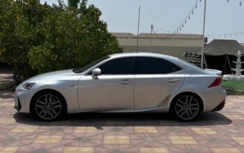 Lexus IS350 F sport 2017 Gcc in good condition