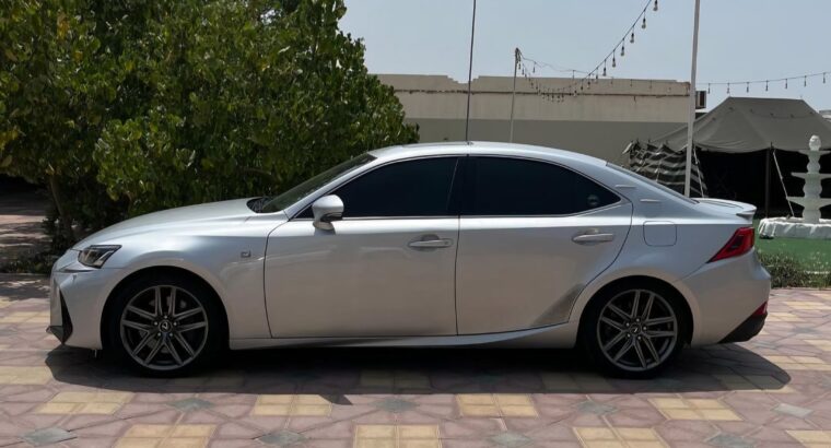 Lexus IS350 F sport 2017 Gcc in good condition