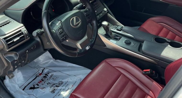 Lexus IS350 F sport 2017 Gcc in good condition