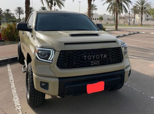 Toyota Tundra 5.7 coupe 2017 USA imported for sal