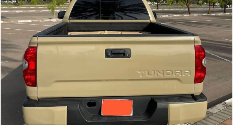 Toyota Tundra 5.7 coupe 2017 USA imported for sal