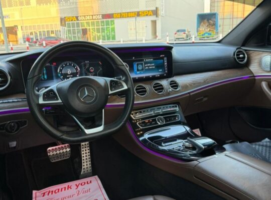 Mercedes E43 full option 2017 Gcc for sale