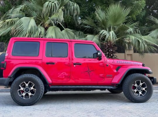 Jeep wrangler Rubicon 2018 Gcc full option