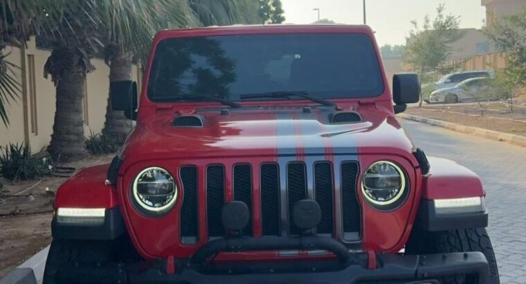 Jeep wrangler Rubicon 2018 Gcc full option