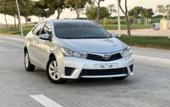 Toyota Corolla SE 2016 Gcc in good condition