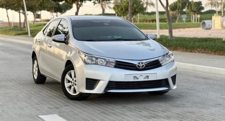 Toyota Corolla SE 2016 Gcc in good condition