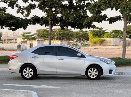 Toyota Corolla SE 2016 Gcc in good condition