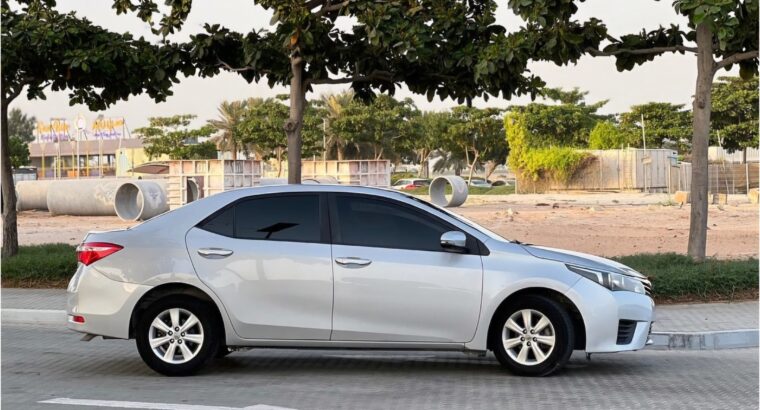 Toyota Corolla SE 2016 Gcc in good condition